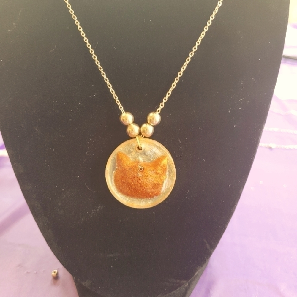𝅺meow!!! Cat lover necklace